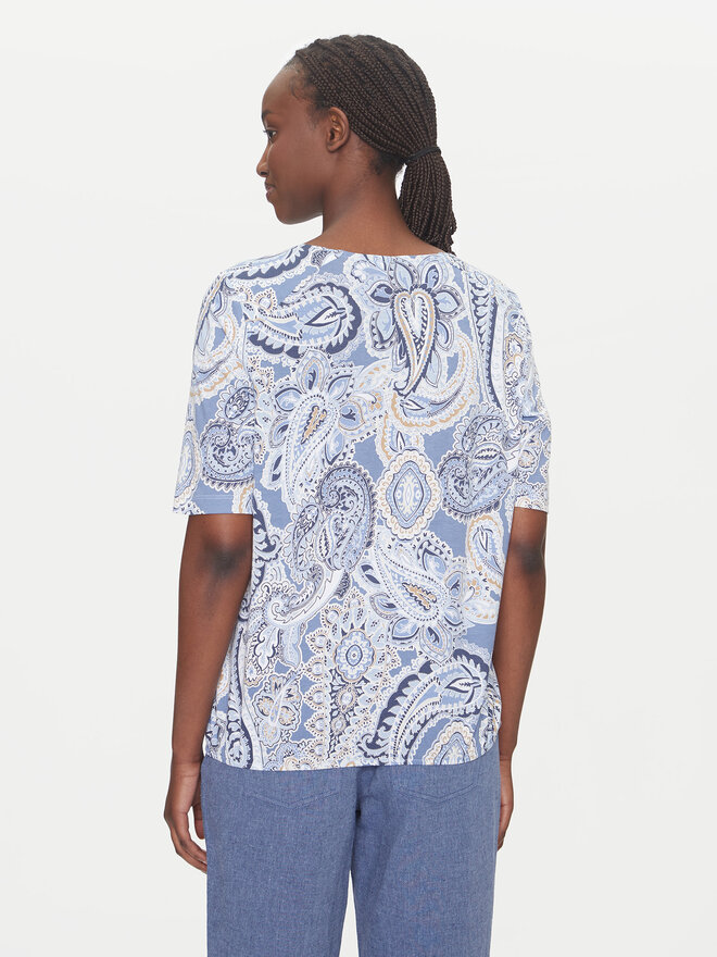 Olsen Olsen Camiseta 11105109 Azul Regular Fit