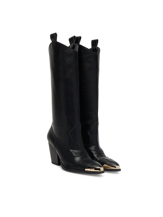 Versace Jeans Couture Kovbojská obuv Versace Jeans Couture 79VA3S12 Černá