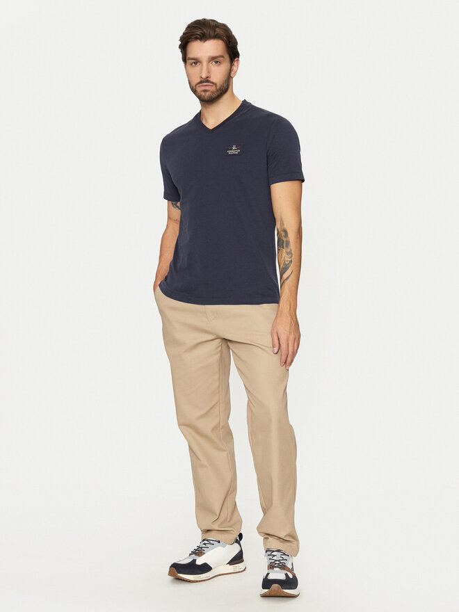 Aeronautica Militare Aeronautica Militare T-Shirt 242TS2333J662 Σκούρο μπλε Regular Fit