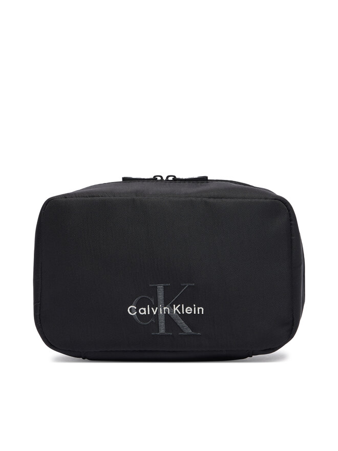 Calvin Klein Kosmetiktasche Calvin Klein Bold Washbafg LV04D1301G Schwarz