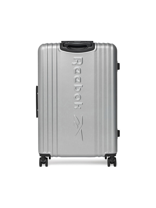 Reebok Μεγάλη Βαλίτσα Reebok RBK-WAL-003-07-CCC-L Ασημί