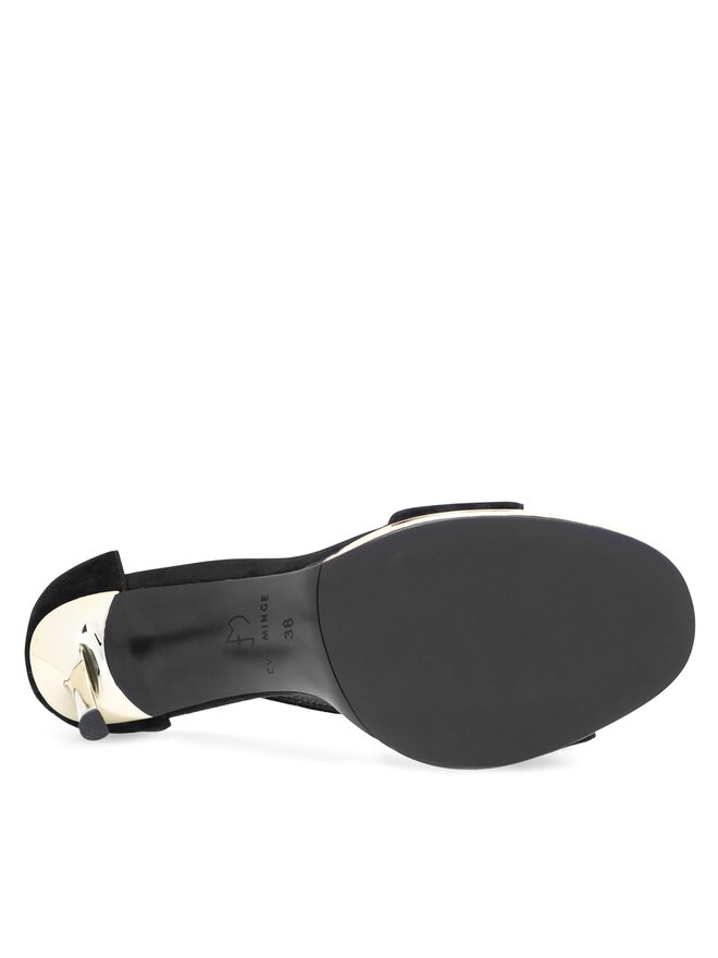 Eva Minge Sandali Eva Minge JEANNETTE-2513-1-1 Črna