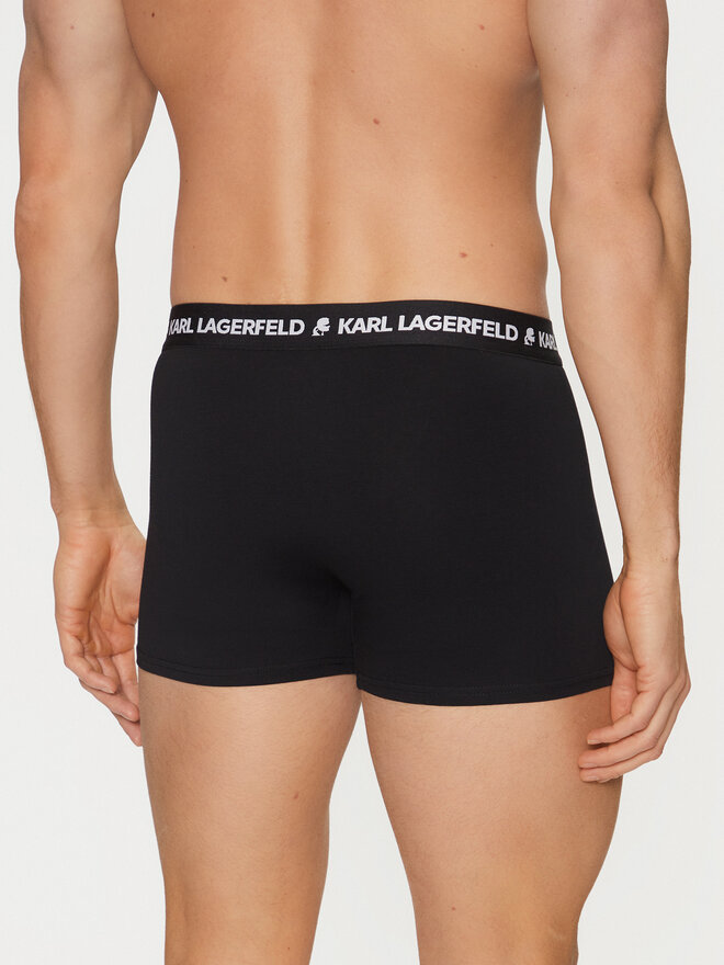 KARL LAGERFELD KARL LAGERFELD Set de 7 calzoncillos bóxer A1M47010 Negro