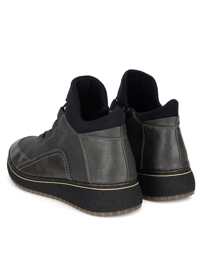 Rieker Schnürschuhe Rieker 50953-45 Grau