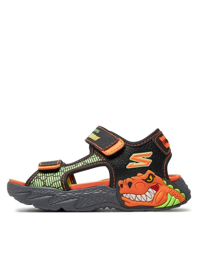 Skechers Szandál Skechers Creature-Splash- 400614L/BKOR Fekete