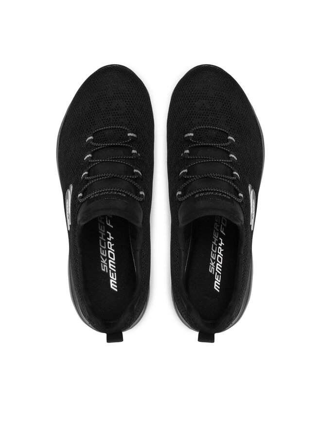 Skechers Sneakersy Skechers Leopard Spot 149037/BBK Czarny