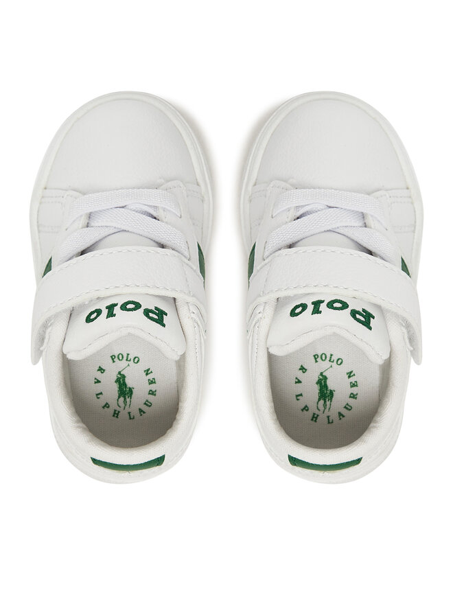 Polo Ralph Lauren Sneakersy Polo Ralph Lauren Frazier Ps RL01977110 Biela