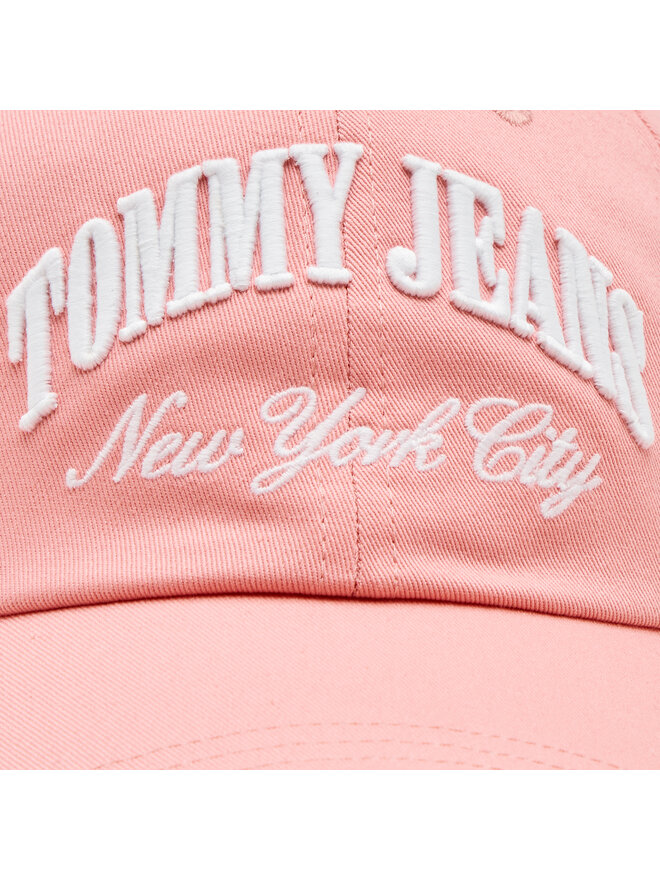 Tommy Jeans Czapka z daszkiem Tommy Jeans Hot Summer AW0AW15959 Różowy
