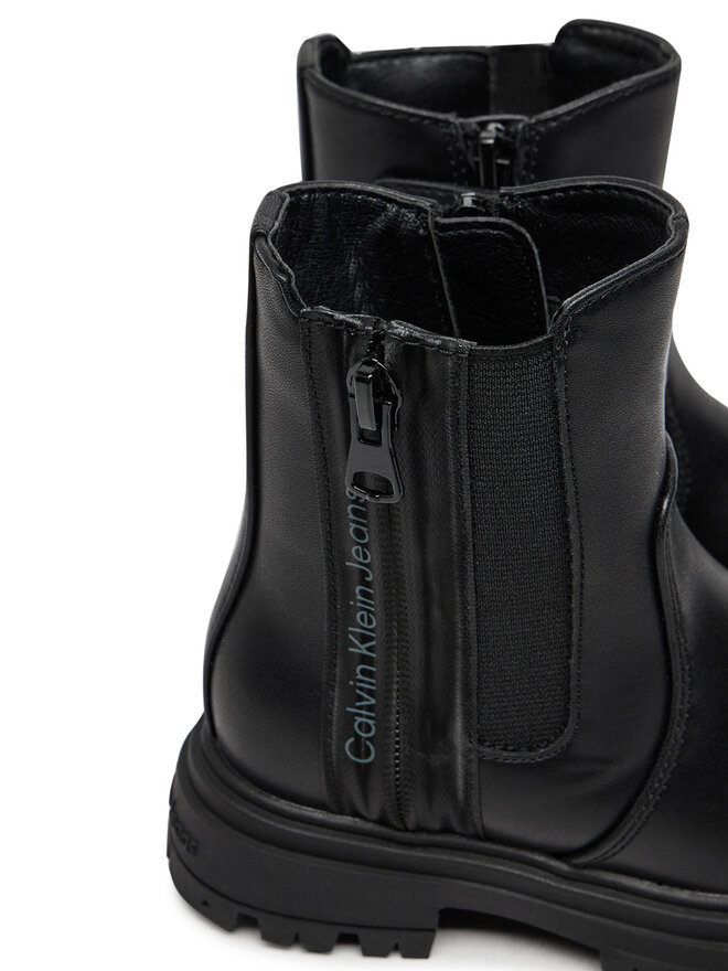 Calvin Klein Jeans Botine Calvin Klein Jeans Chelsea Boot V3A5-81019-1355 M Negru