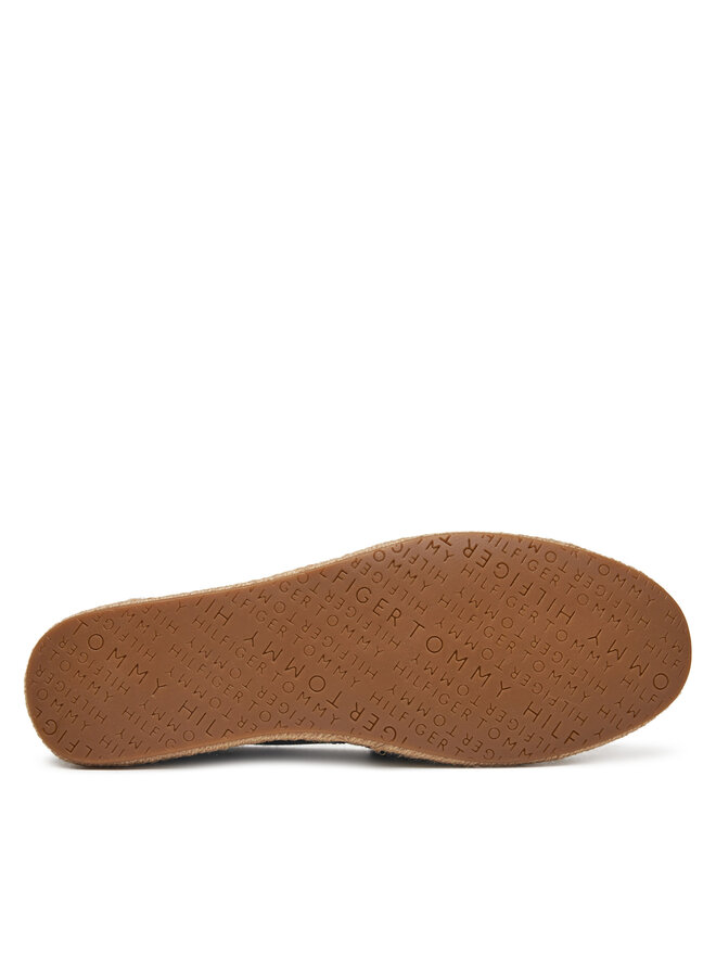 Tommy Hilfiger Espadrilky Tommy Hilfiger Flag Canvas Espadrille FW0FW08541 Černá