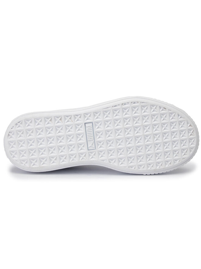 Puma Sneakers Puma Basket Platform Metallic 366169 03 Weiß