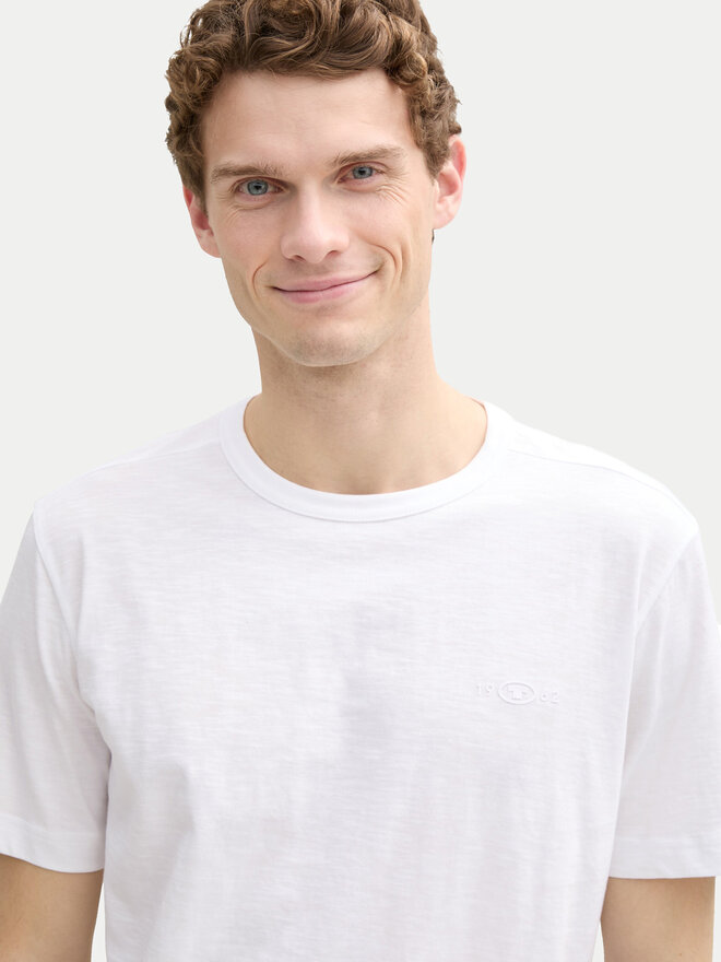Tom Tailor Tom Tailor T-Shirt 1045627 Λευκό Regular Fit