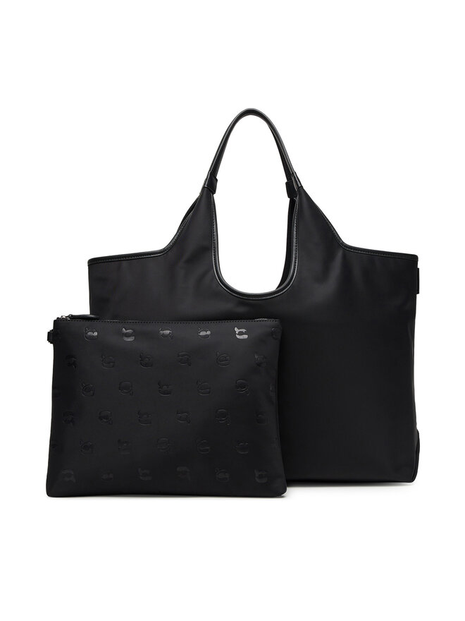 KARL LAGERFELD Дамска чанта KARL LAGERFELD A3W30115 Черен
