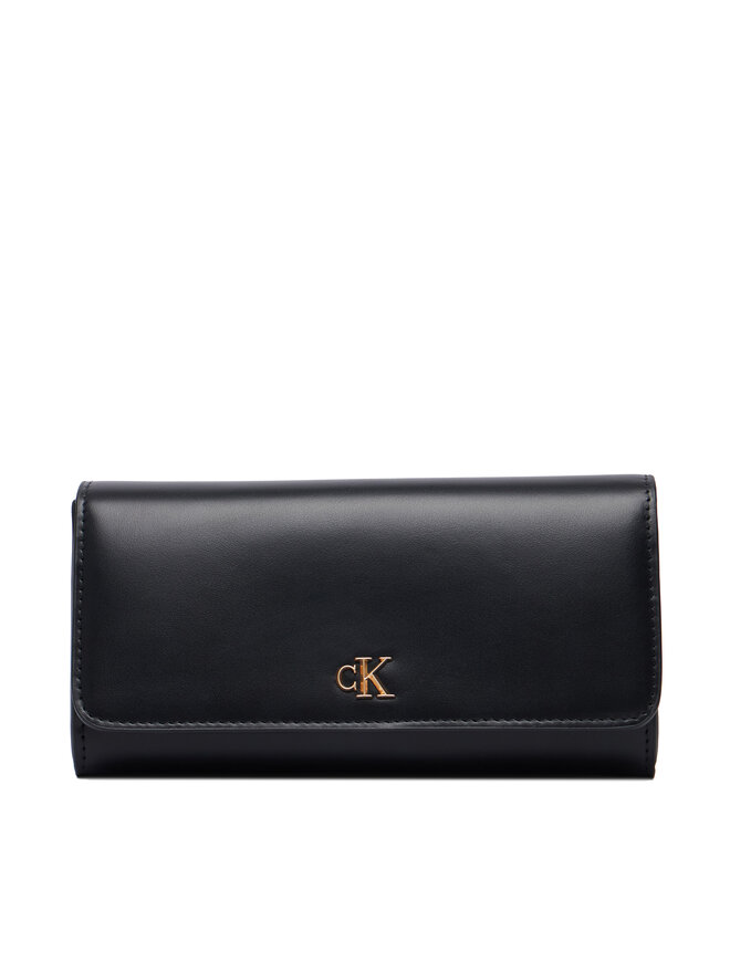 Calvin Klein Geldbörse Calvin Klein Ck Long Wallet LV04F1224G Schwarz