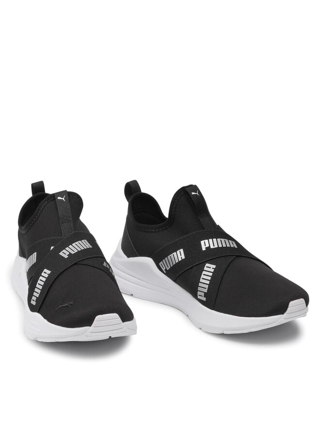 Zapatillas Puma Wired Run Slipon Wmns 382299 01 Negro zapatos.es