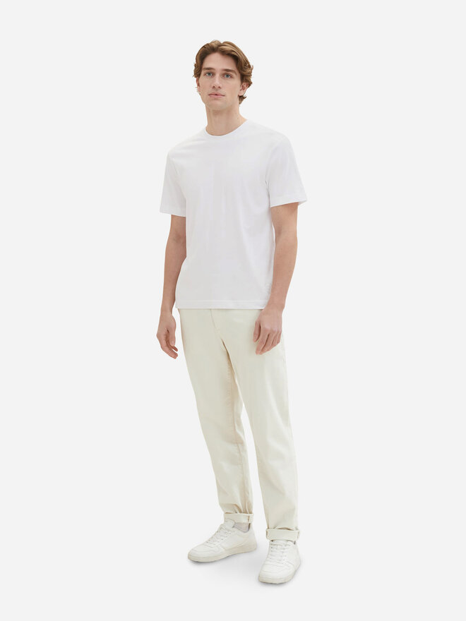 Tom Tailor Tom Tailor Σετ 2 T-Shirts 1037741 Λευκό Regular Fit