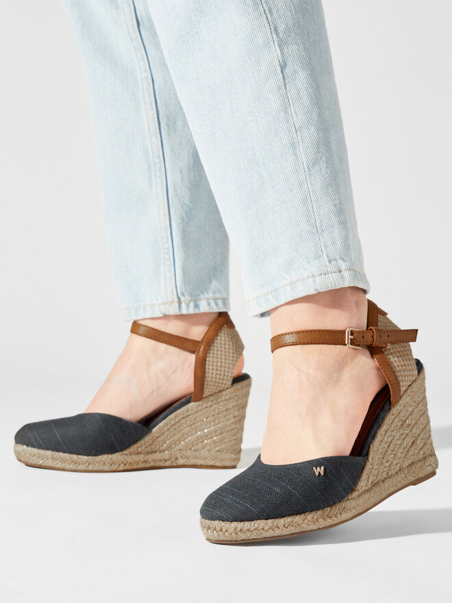 Wrangler Espadryle Wrangler Brava WL31500A Granatowy