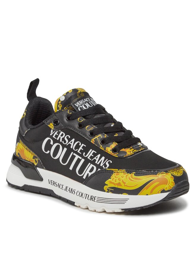 Versace Jeans Couture Sneakersy Versace Jeans Couture 75VA3SA3 Czarny