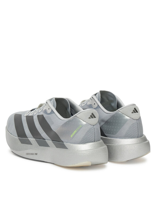adidas Buty do biegania adidas Adizero Evo Sl JR3419 Szary