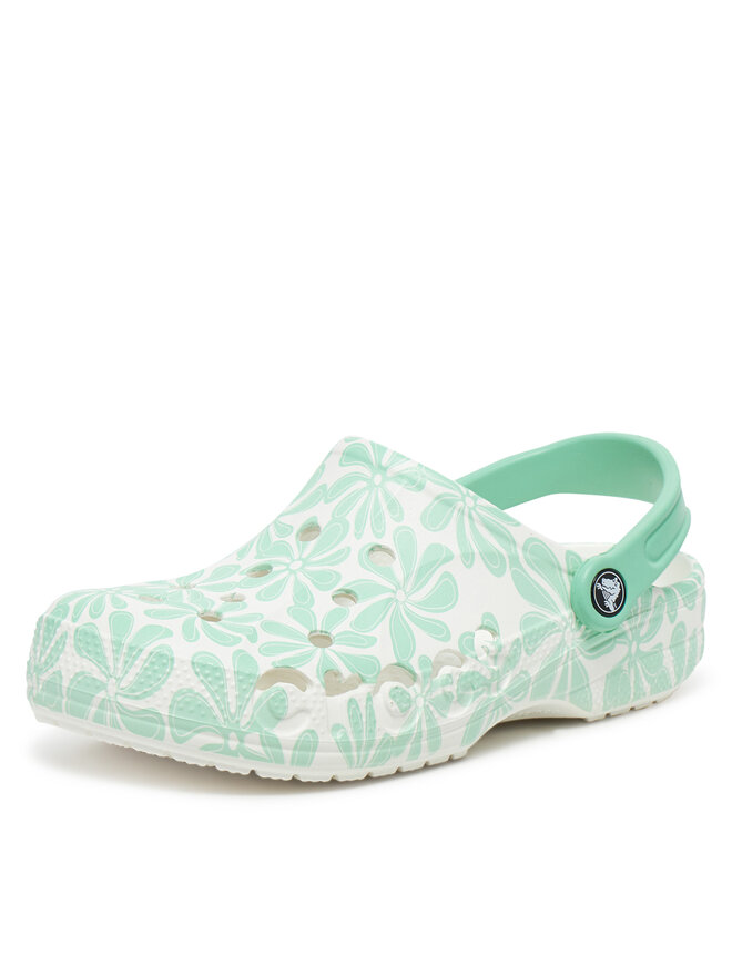 Crocs Παντόφλες Crocs BAYA GRAPHIC CLOG 206230-3U3 Λευκό