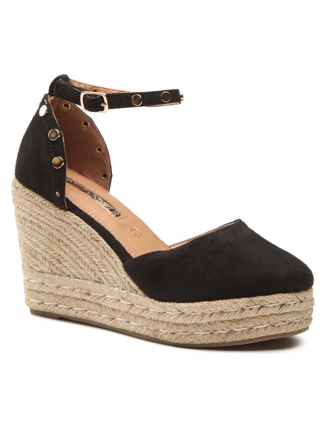 Espadrillas café noir deals