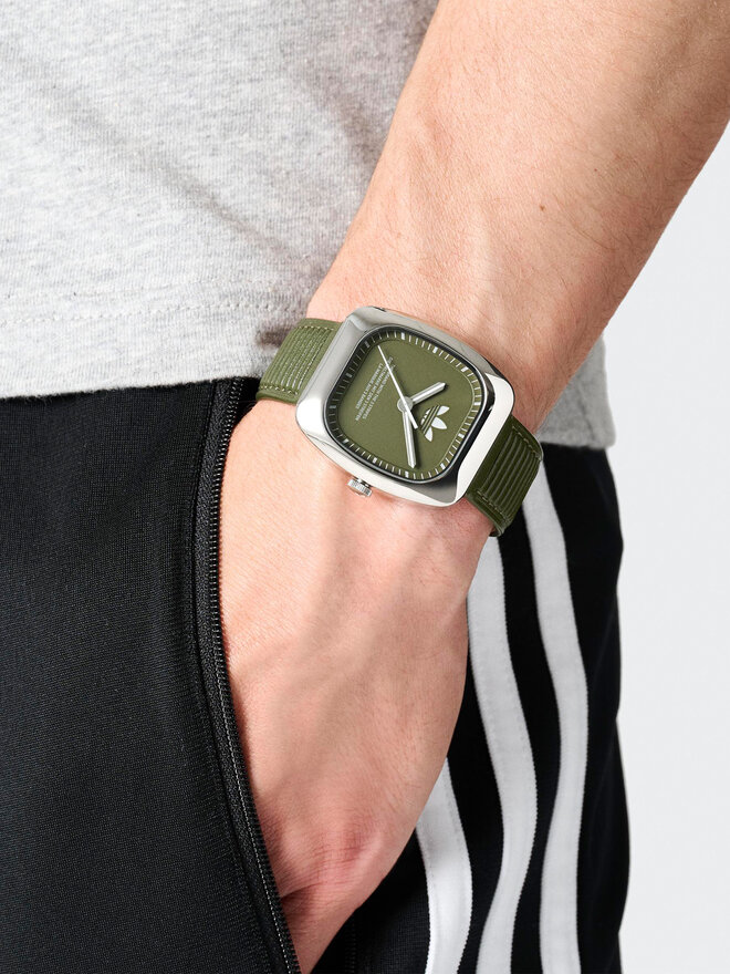 adidas Uhr adidas Retro Wave One AOSY24526 Grün