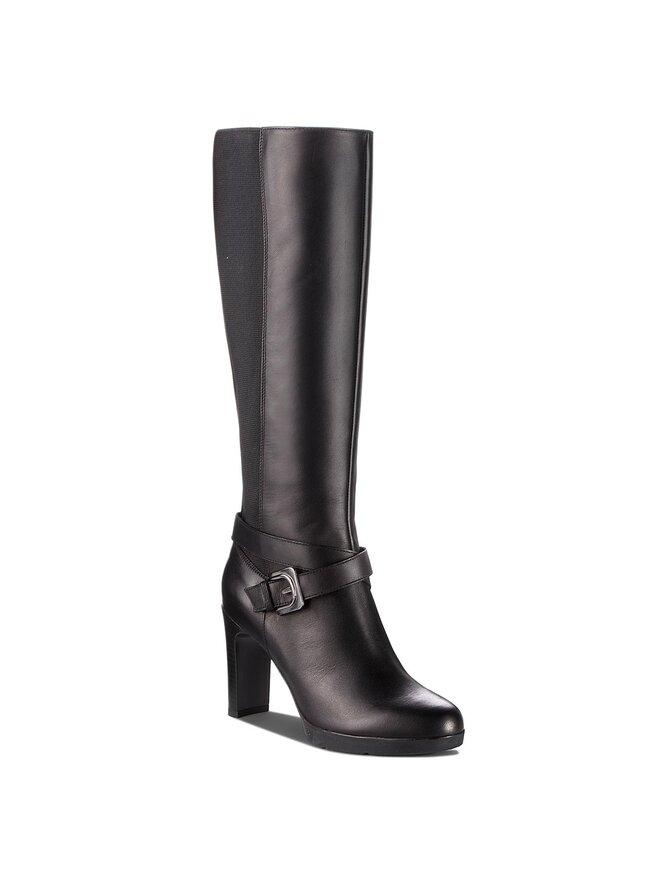 Bottes Geox D Annya H. F D84AEF 00043 C9999 Noir chaussures