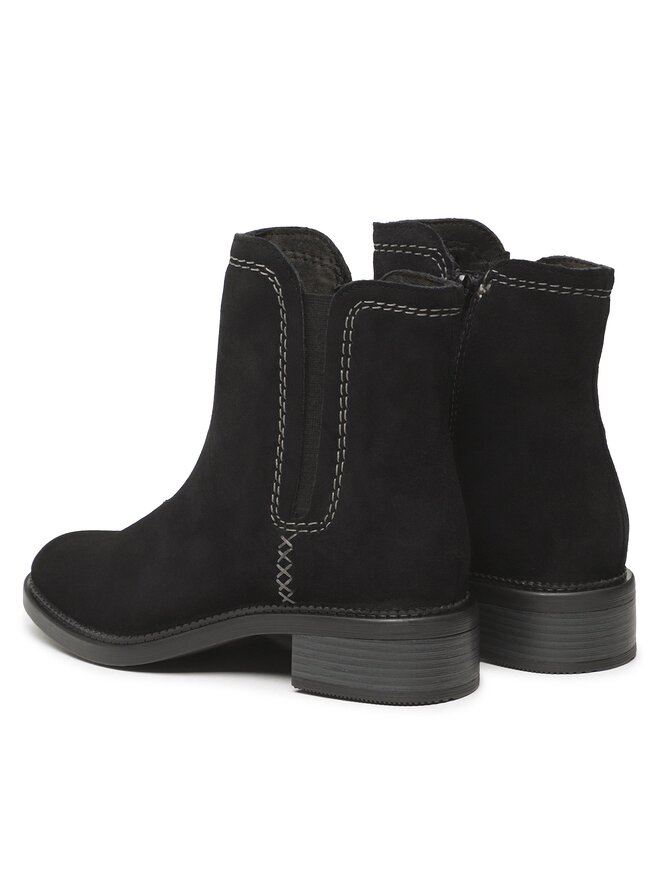Clarks Bokacsizma Clarks Maye Zip 261680534 Fekete