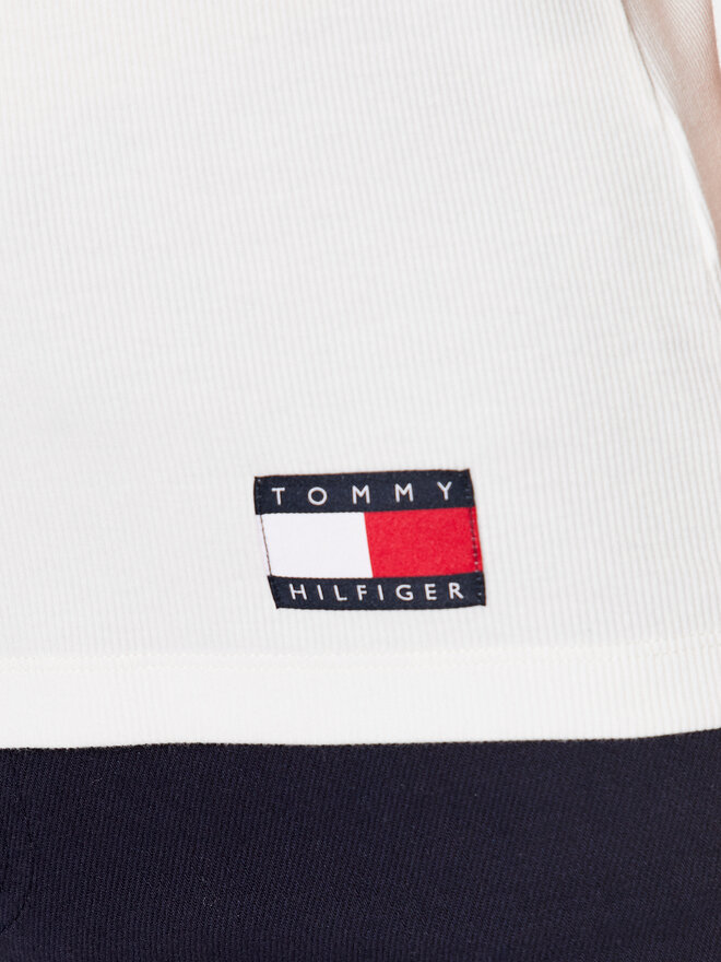 Tommy Hilfiger Tommy Hilfiger Marškinėliai UW0UW04397 Écru Regular Fit