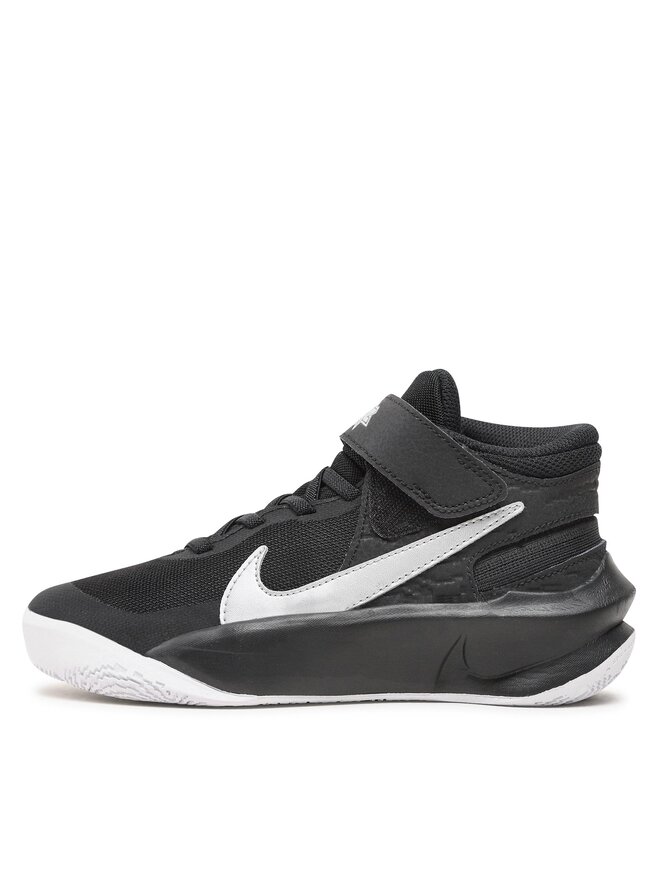 Nike Basketballschuhe Nike Team Hustle D 10 Flyease (GS) DD7303 004 Schwarz