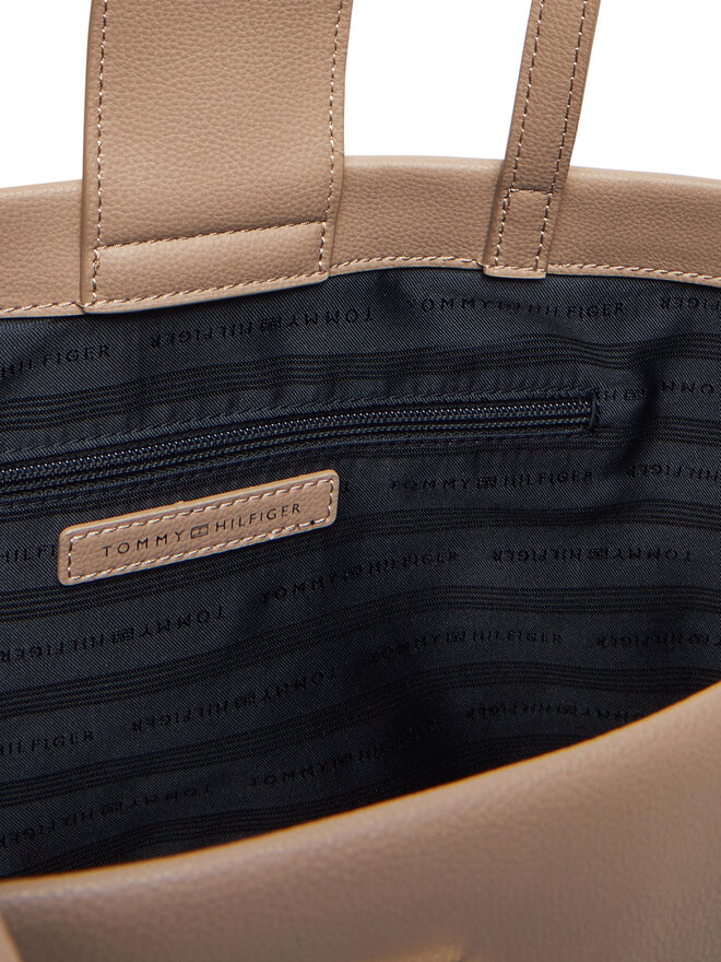 Tommy Hilfiger Soma Tommy Hilfiger Th Modern Tote AW0AW17528 Bēšs