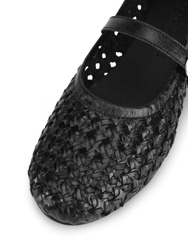 Sergio Bardi Балеринки Sergio Bardi WI45-F1104-01SB Черен