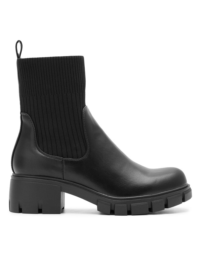 DeeZee Botine DeeZee WS5575-05 Negru