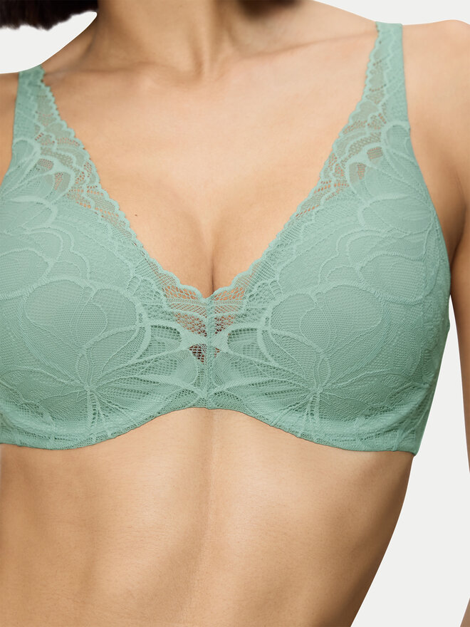 Triumph Triumph Liemenėlė su lankeliais Illusion 10219710 Žalia