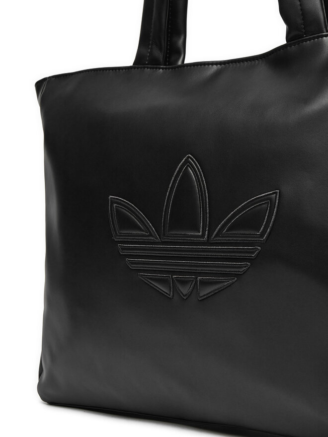 adidas Сумка adidas Polyurethane Outline Trefoil Shopper Bag IY4058 Чорний