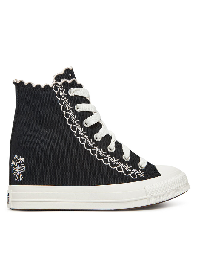 Converse Кецове Converse Chuck Taylor All Star Wedge A13546C Черен