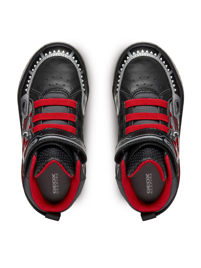 Geox Сникърси Geox J Inek Boy J469CB 011BC C0048 M Черен