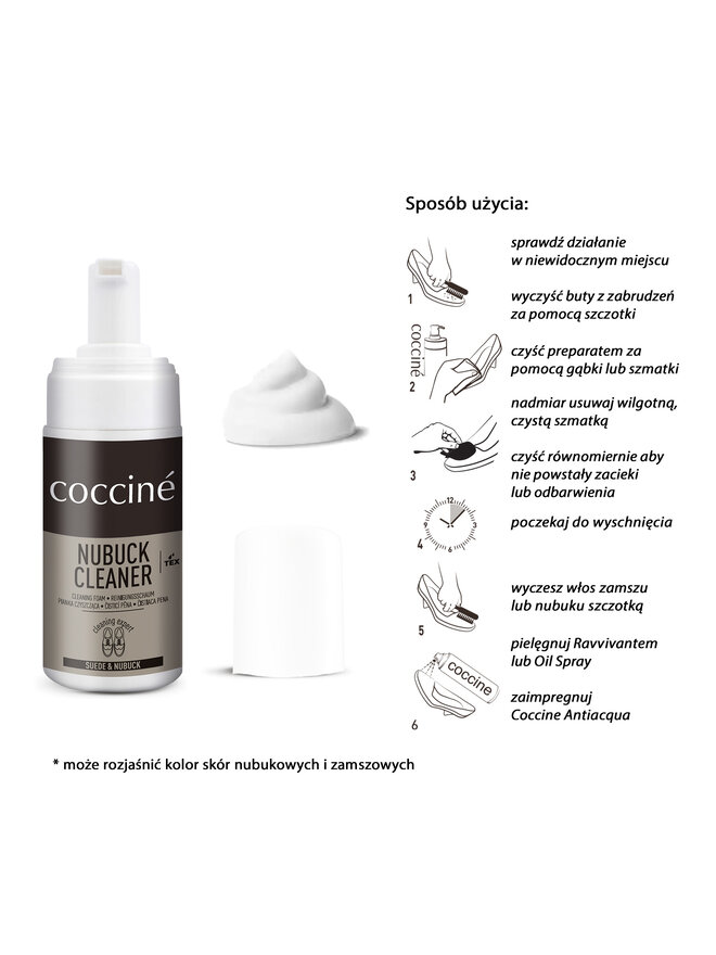 Coccine Spumă pentru curățat Coccine Nubuck Cleaner 55/050/100/Z/v1
