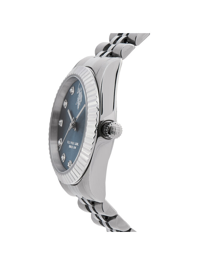 U.S. Polo Assn. Pulkstenis U.S. Polo Assn. Audrey USP8054AQ Sudraba