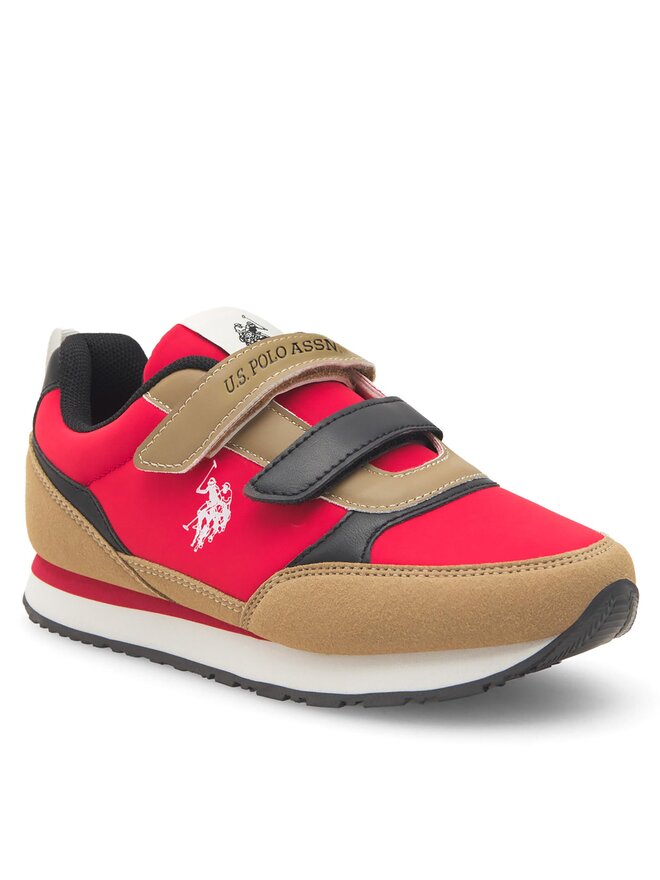 U.S. Polo Assn. Sneakersy U.S. Polo Assn. NOBIK012A Czerwony