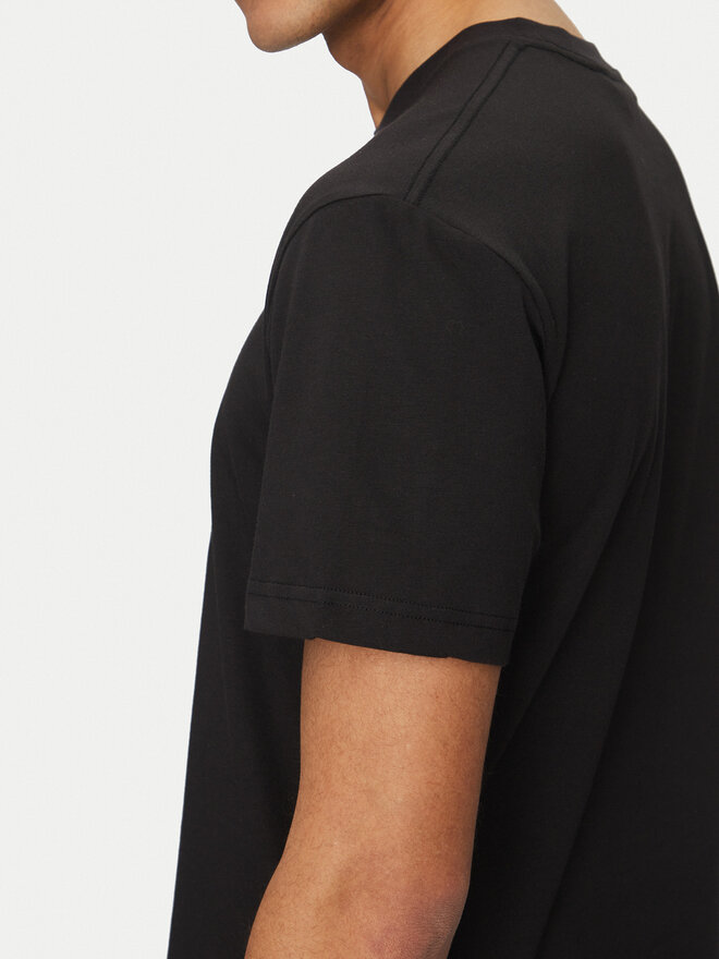 Just Cavalli Just Cavalli Camiseta 78OAHT14 Negro Regular Fit