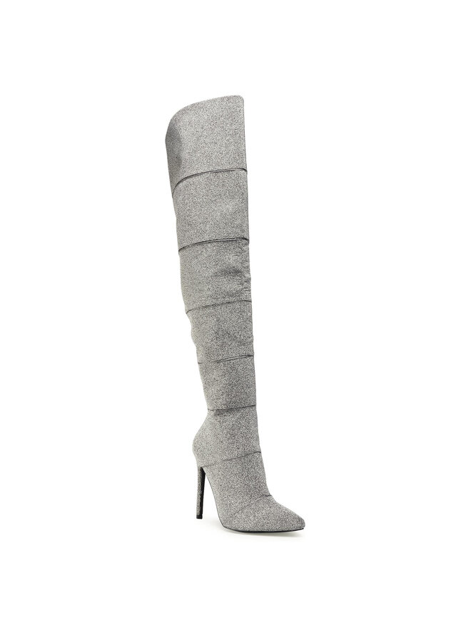 Steve Madden Stiefel Steve Madden Wonders-C SM11001199-02003-060 Silberfarben