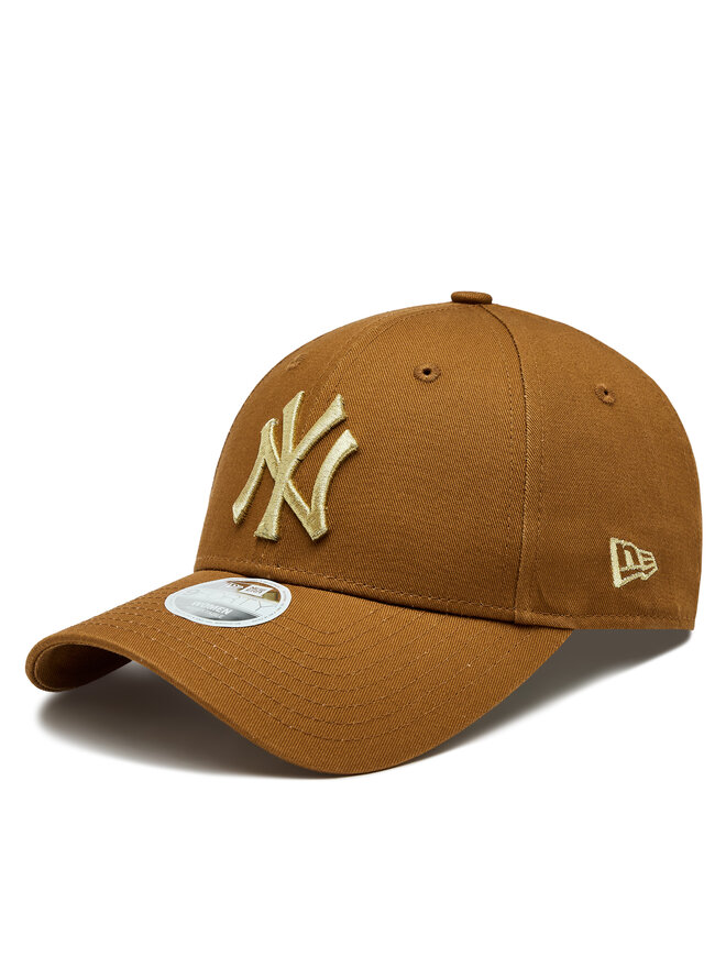 New Era Čiapka New Era Wmns Metallic Logo 940 Nyy 60364295 Hnedá