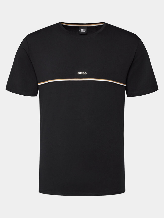 BOSS BOSS Camiseta Unique 50515395 Negro Regular Fit