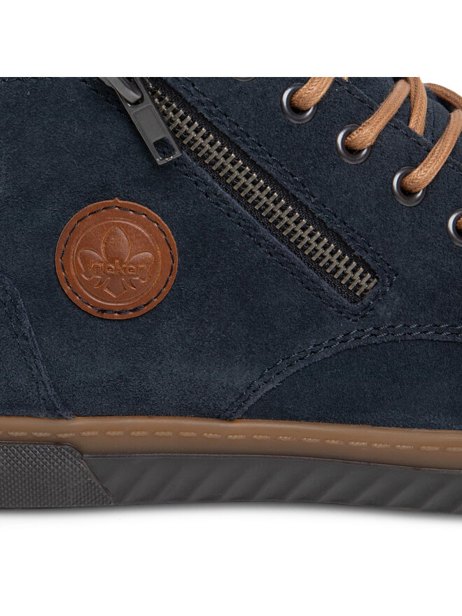 Rieker Schnürschuhe Rieker 37931-14 Dunkelblau