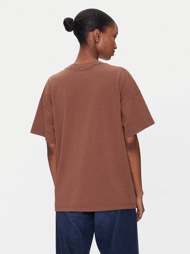 ViCOLO ViCOLO Camiseta RD0119 Marrón Regular Fit