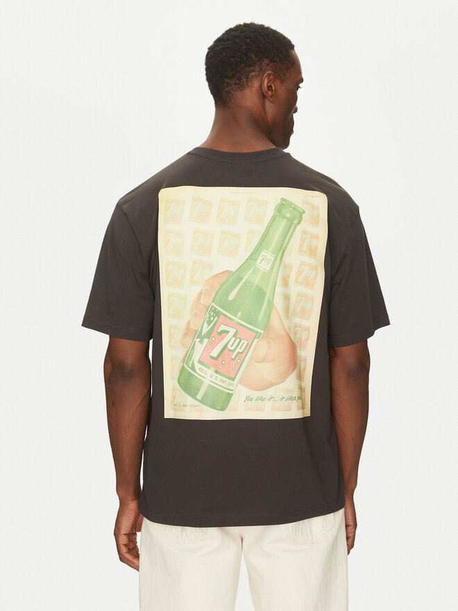 Only & Sons Only & Sons Camiseta 7Up 22033847 Negro Relaxed Fit