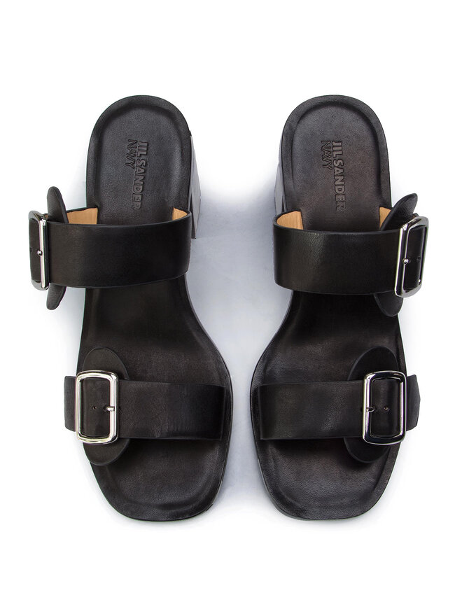 Jil Sander Navy Шльопанці Jil Sander Navy JN32071A Чорний