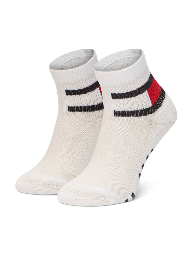 Tommy Hilfiger Набір 2 пар високих дитячих шкарпеток Tommy Hilfiger 100002319 Білий