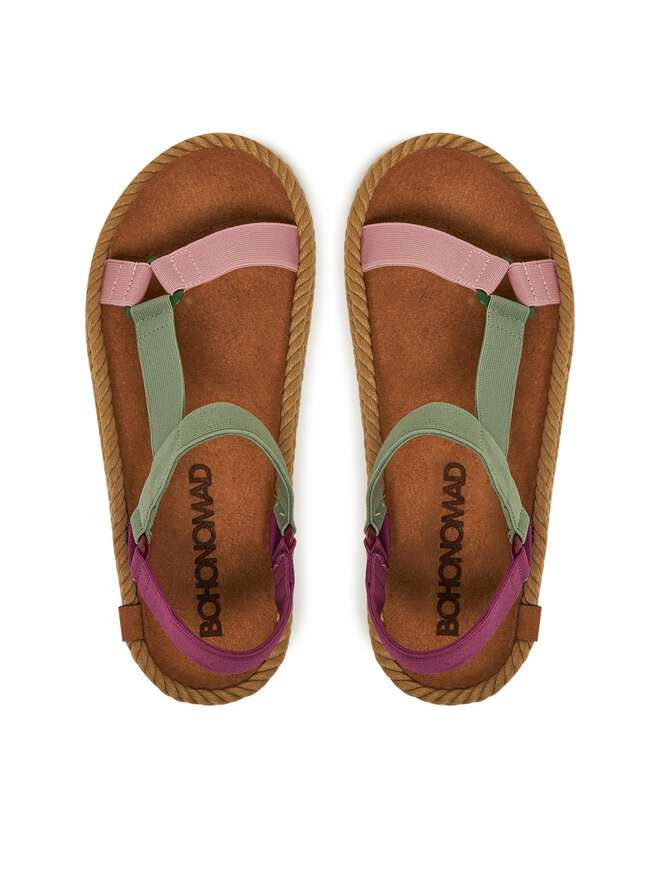 Bohonomad Sandały Bohonomad Miami Elastic MIA.12-3RQ3 Kolorowy